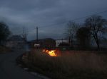 Kłodzko: pożar trawy 19.03.2014 (OSP Krosnowice)